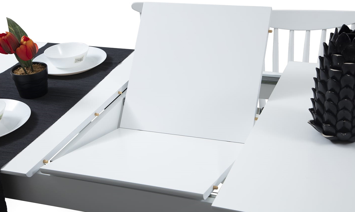 Solo Beyaz Yemek Masası Masalar