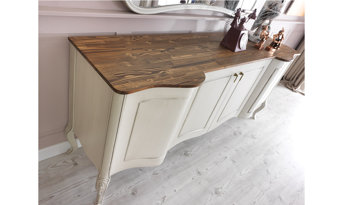 Vintage Ahşap Ayaklı Yemek Odası Takımı Yemek Odası