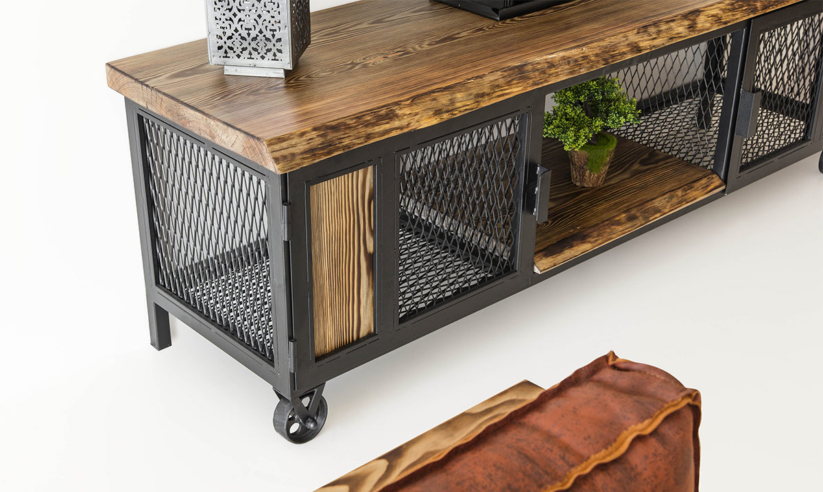 Loft Vintage Tv Ünitesi TV Ünitesi