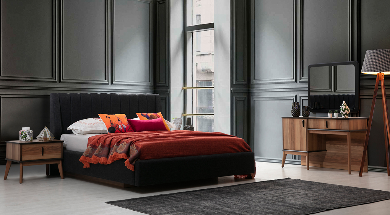 Oslo Sürgü Kapaklı Yatak Odası Takımı Yatak Odası