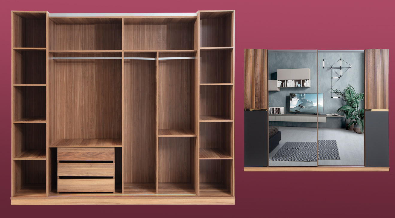 New Gloria Sürgü Kapaklı Yatak Odası Takımı Yatak Odası