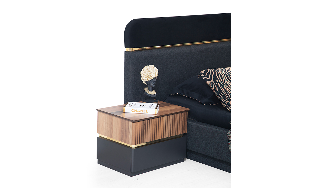 New Gloria Sürgü Kapaklı Yatak Odası Takımı Yatak Odası