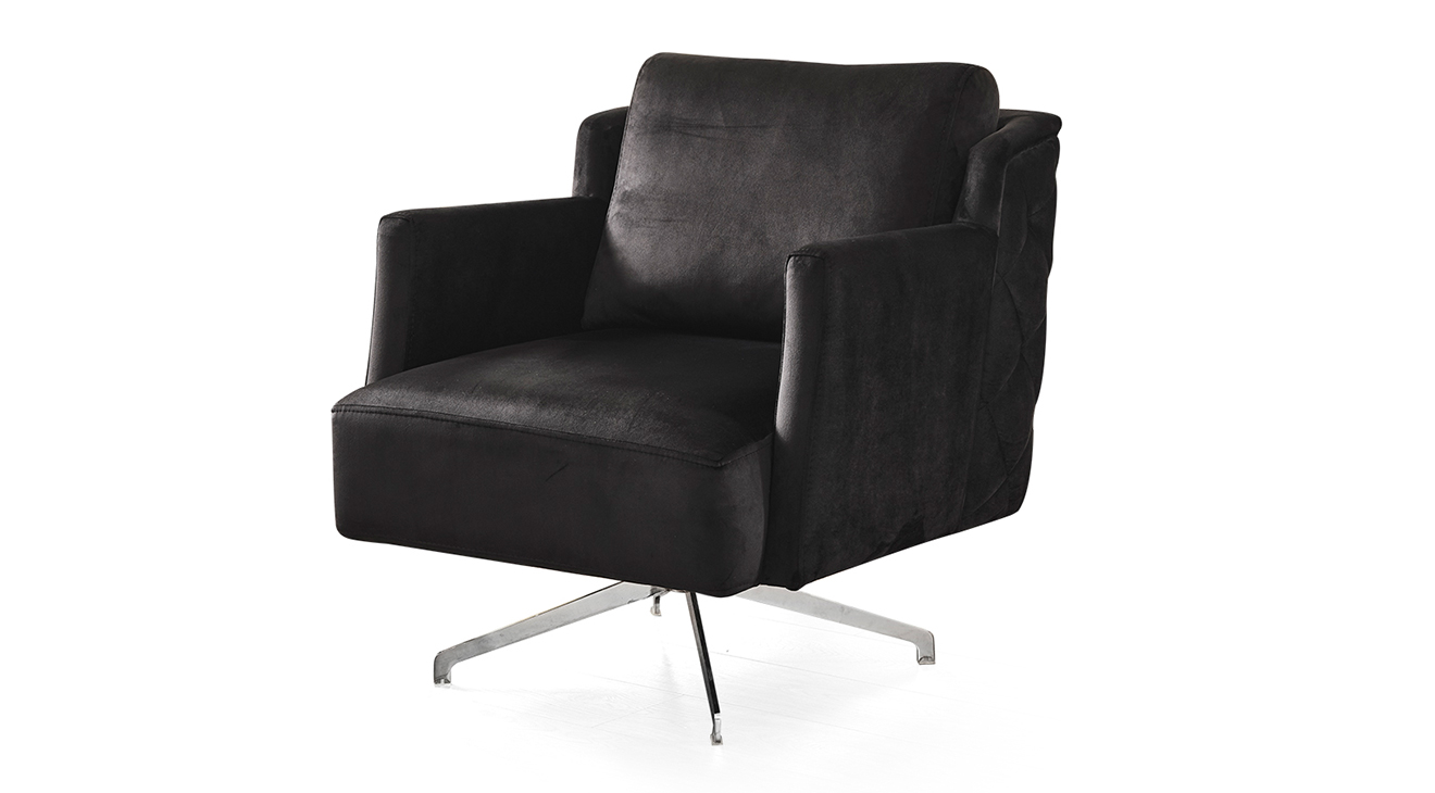 Gloria Yataklı Gümüş Metal Ayaklı Koltuk Takımı Yataklı Koltuk Takımları