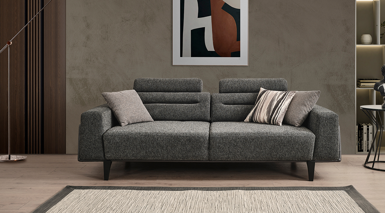 Oslo Gri Modern Koltuk Takımı Modern Koltuk Takımı