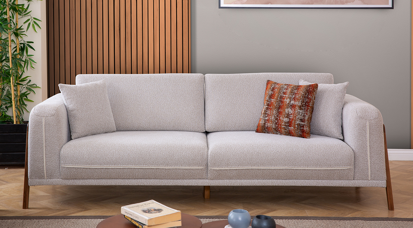 Mia Modern Ahşap Ayaklı Koltuk Takımı Modern Koltuk Takımı