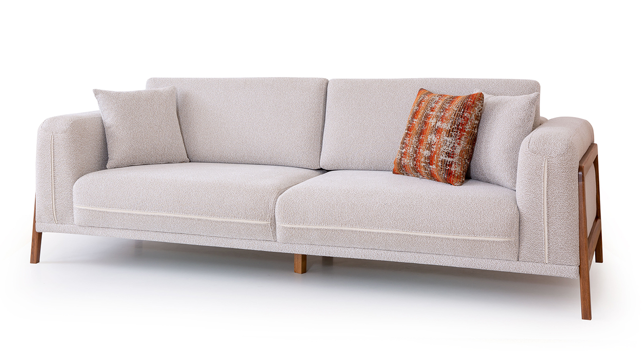 Mia Modern Ahşap Ayaklı Koltuk Takımı Modern Koltuk Takımı