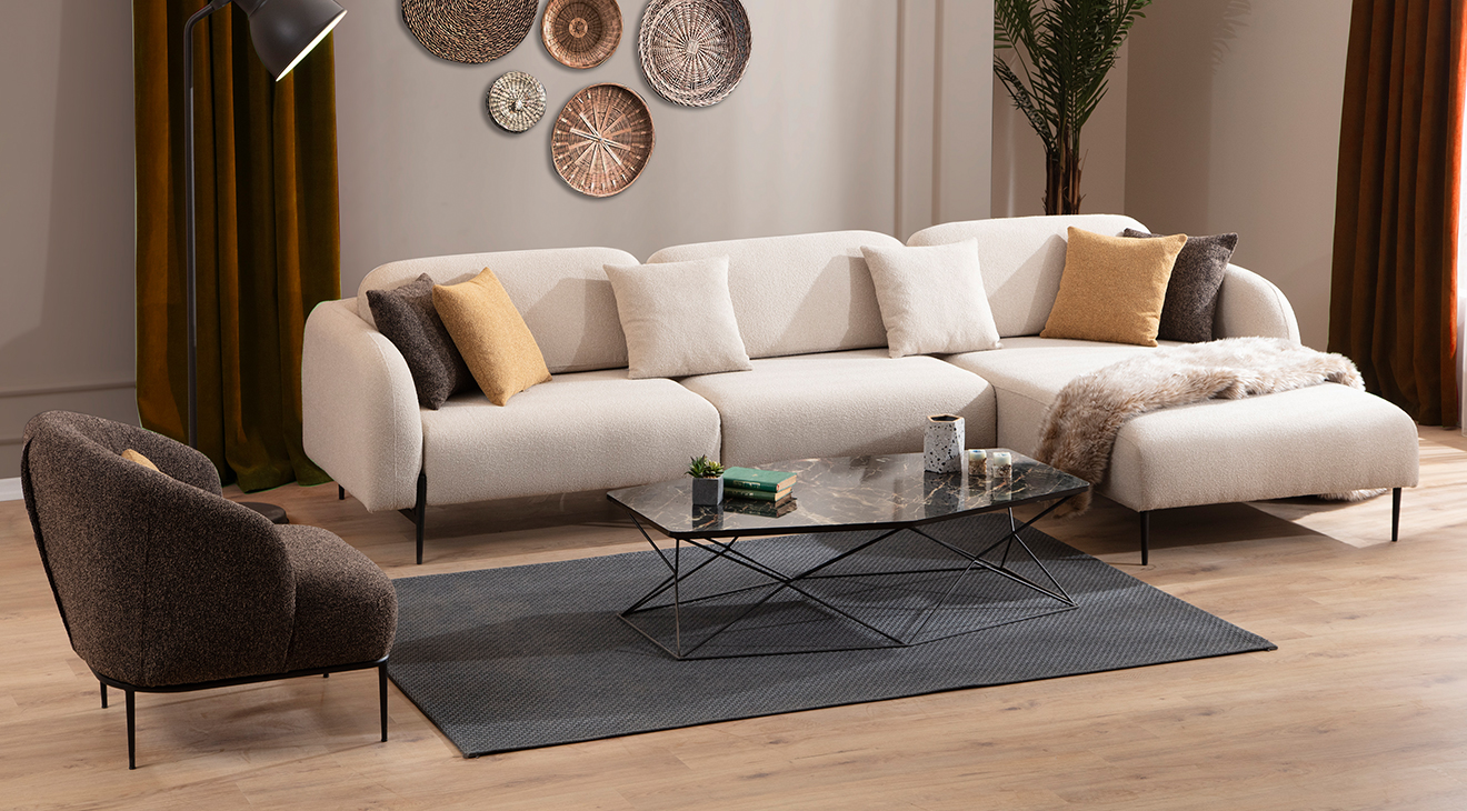 Valencia Köşe Koltuk Takımı Köşe Koltuk