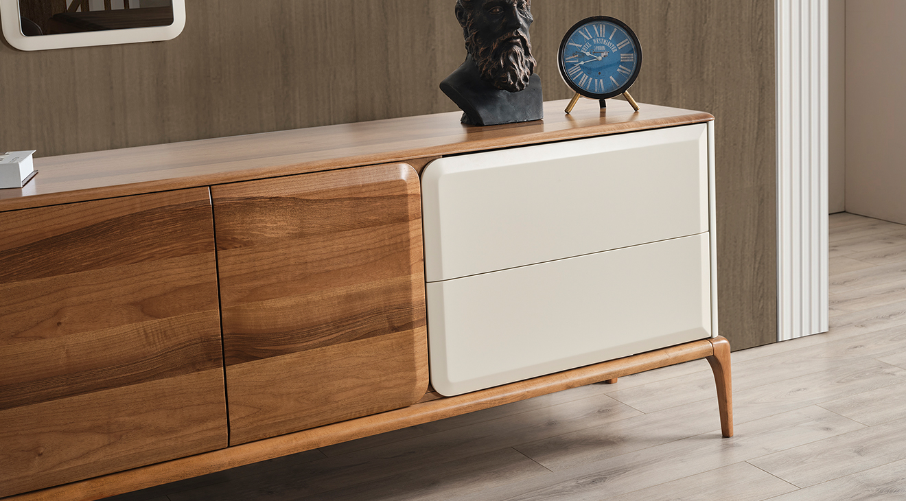 Trend Ahşap Ayaklı Modern Yemek Odası Takımı Yemek Odası