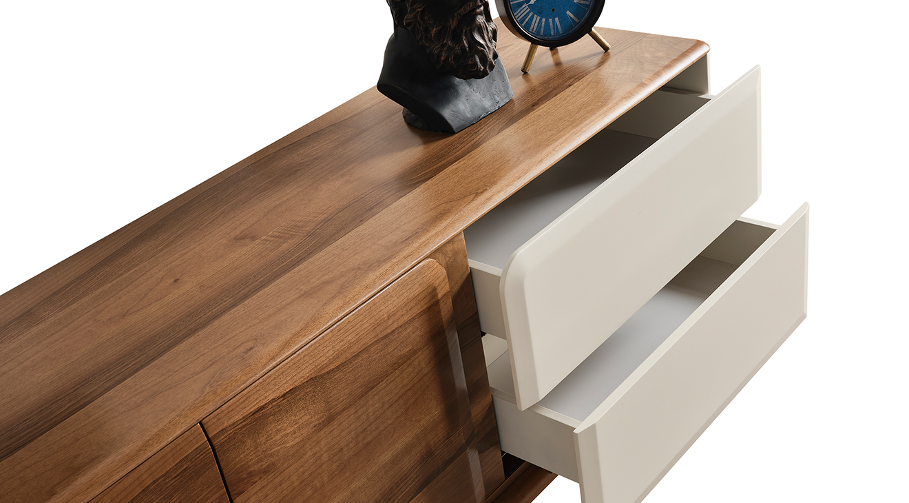 Trend Ahşap Ayaklı Modern Yemek Odası Takımı Yemek Odası