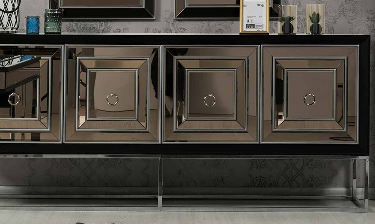 Valery Metal Ayaklı Yemek Odası Takımı Yemek Odası