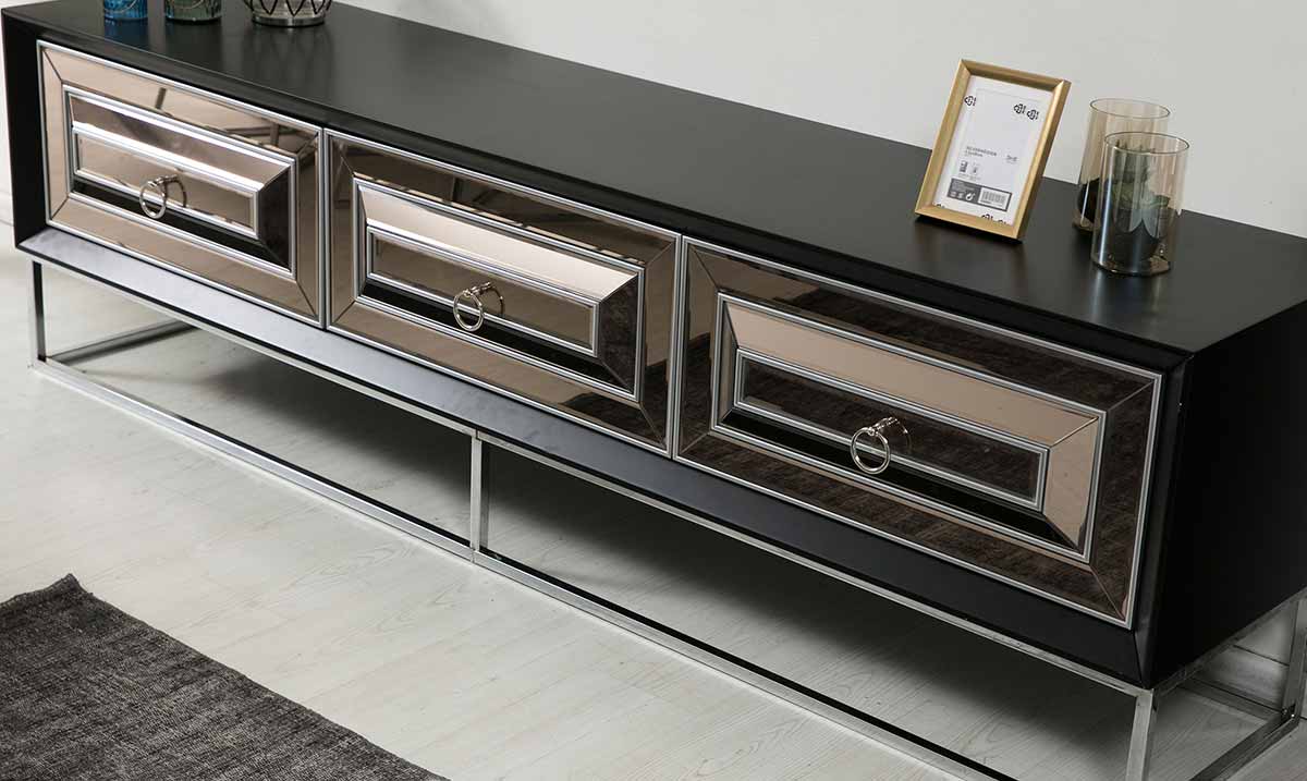 Valery Metal Ayaklı Tv Ünitesi TV Ünitesi