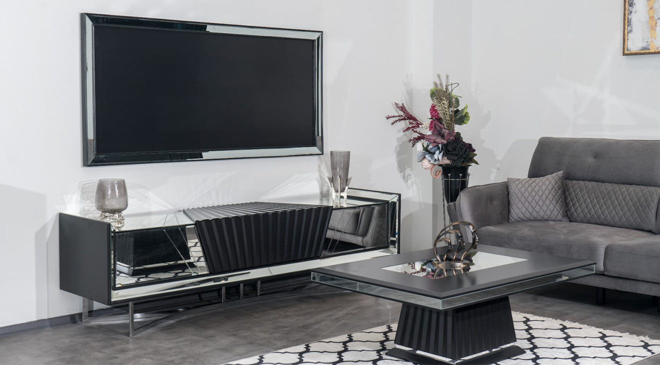 Mustang Metal Ayaklı Tv Ünitesi TV Ünitesi