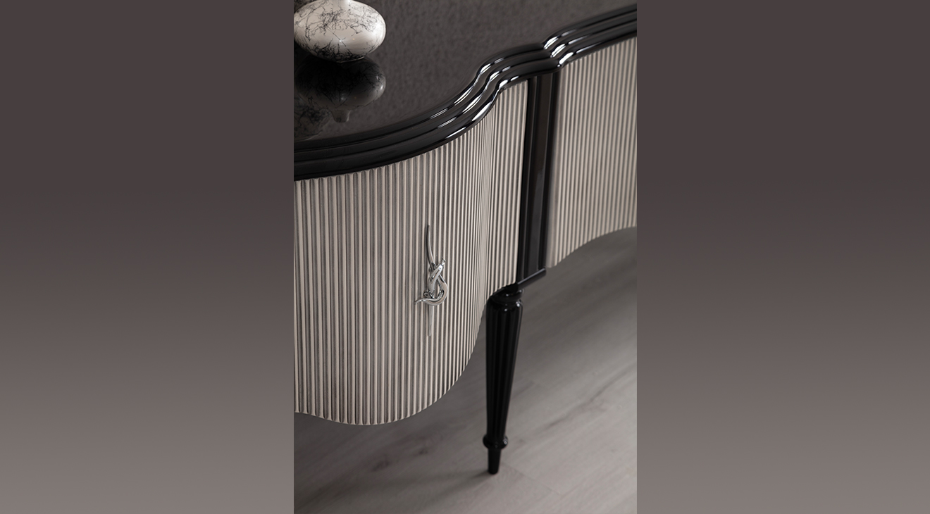 Maserati Ahşap Ayaklı Tv Ünitesi TV Ünitesi