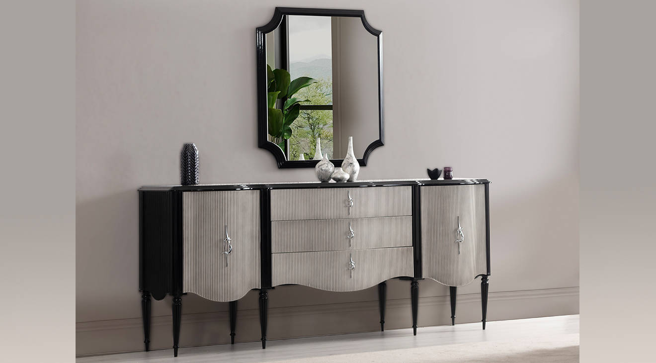 Maserati Ahşap Ayaklı Yemek Odası Takımı Yemek Odası