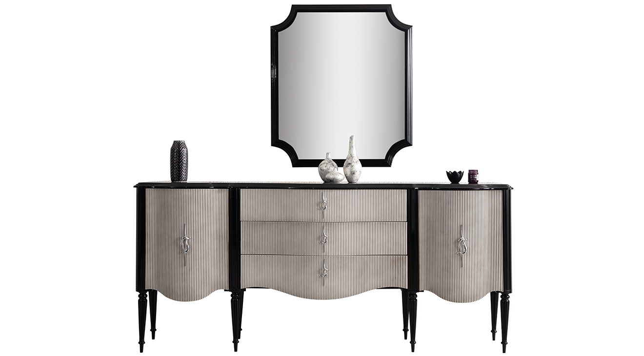 Maserati Ahşap Ayaklı Yemek Odası Takımı Yemek Odası