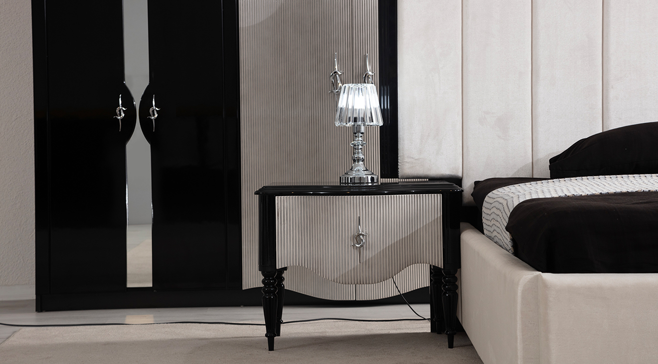 Maserati 6 Kapaklı Yatak Odası Takımı Yatak Odası