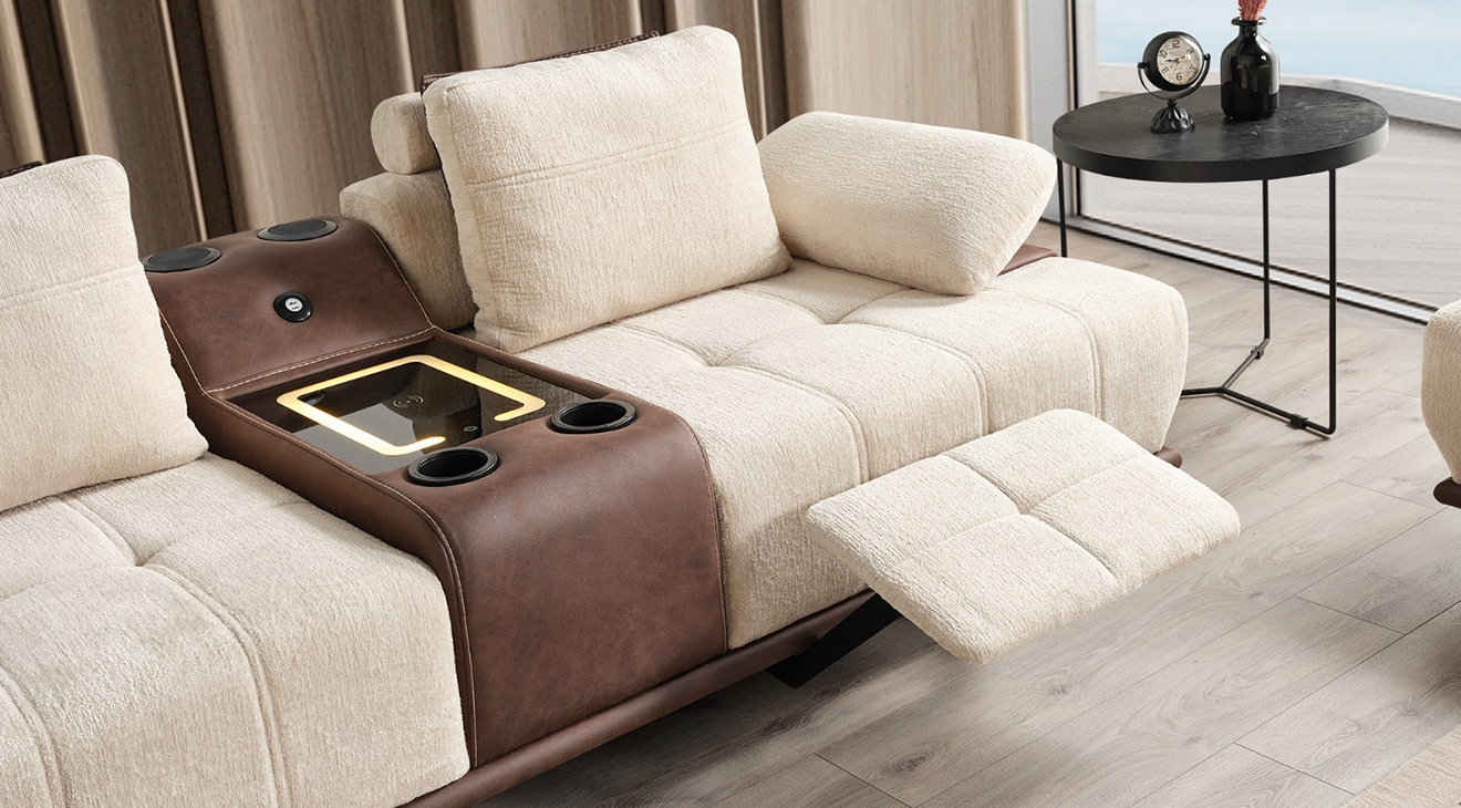 Pablo Ses Sistemli Modern Koltuk Takımı Modern Koltuk Takımı