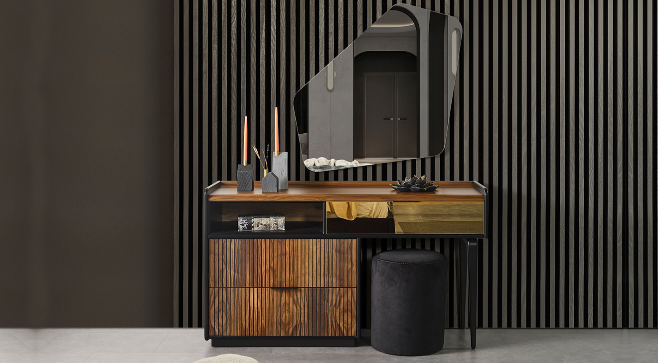 Still Ceviz Modern Yatak Odası Takımı Yatak Odası