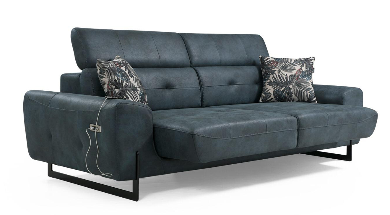 Flora Metal Ayaklı Motorlu USB Girişli Koltuk Takımı Motorlu Koltuk Takımları