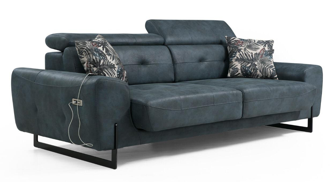 Flora Metal Ayaklı Motorlu USB Girişli Koltuk Takımı Motorlu Koltuk Takımları