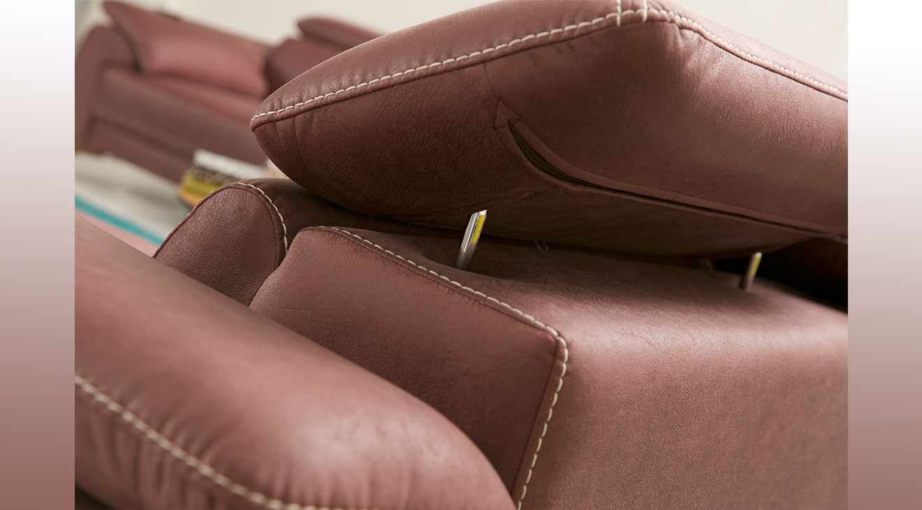 Oscar U Motorlu USB Girişli Köşe Koltuk Takımı Motorlu Köşe Takımları