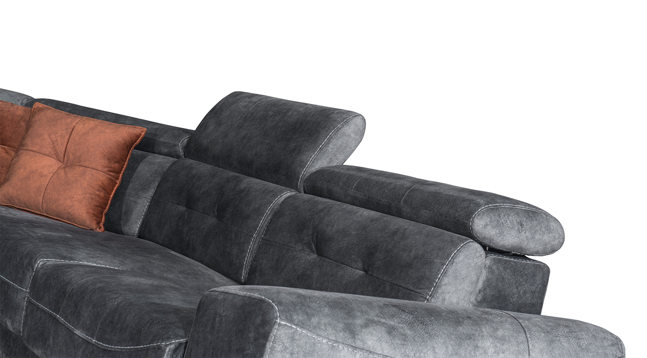 Lora Standart USB Girişli Köşe Koltuk Takımı Motorlu Köşe Takımları