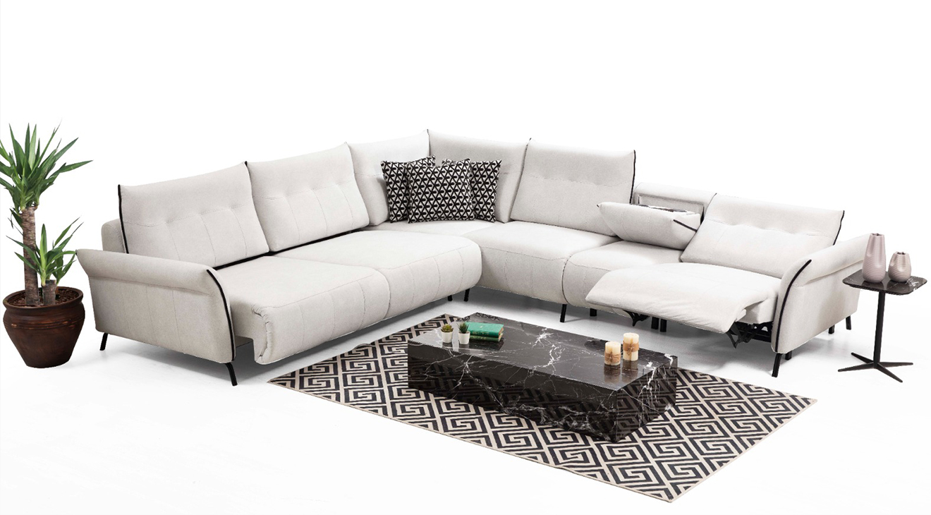 Mozart Ses Sistemli Köşe Koltuk Takımı Köşe Koltuk