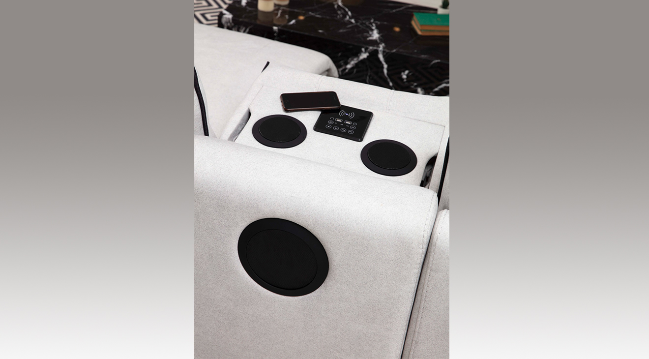 Mozart Ses Sistemli Köşe Koltuk Takımı Köşe Koltuk