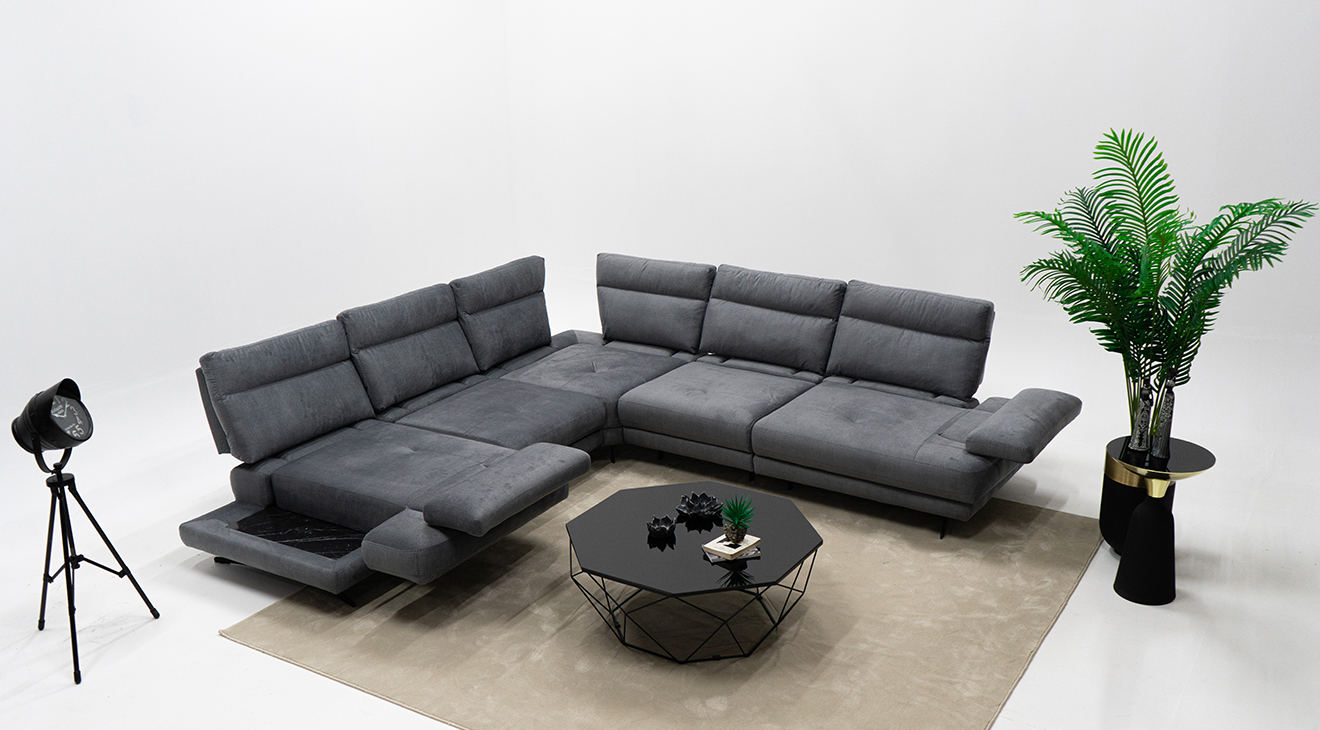 Milano Sehpalı Yataklı Köşe Koltuk Takımı Yataklı KöşeTakımları