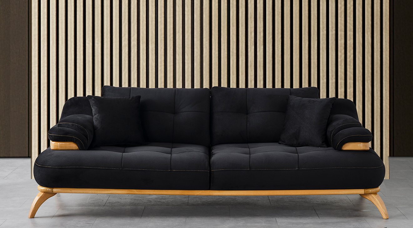 Rio Ahşap Ayaklı Modern Koltuk Takımı Modern Koltuk Takımı