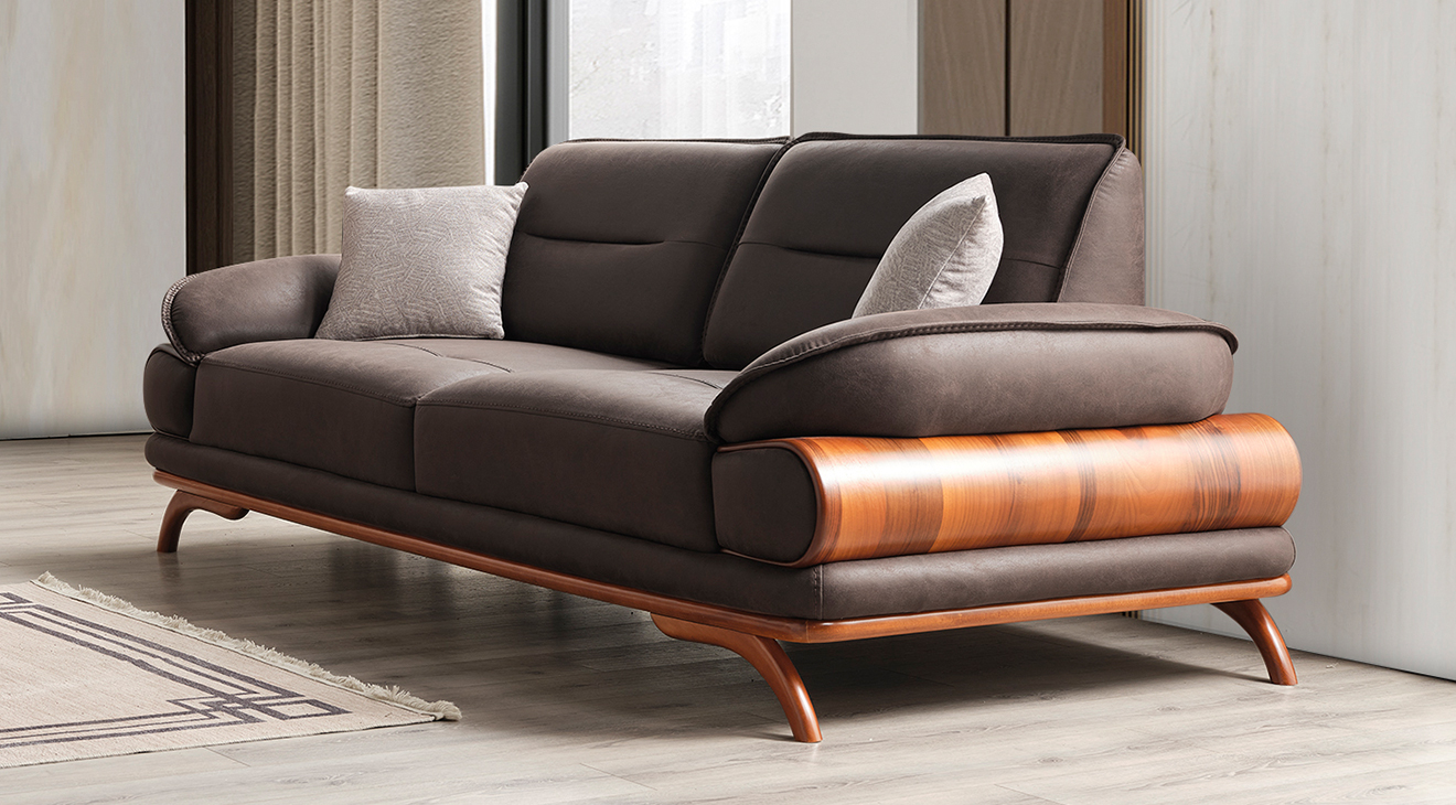 New Oslo Ahşap Ayaklı Yataklı Koltuk Takımı Yataklı Koltuk Takımları