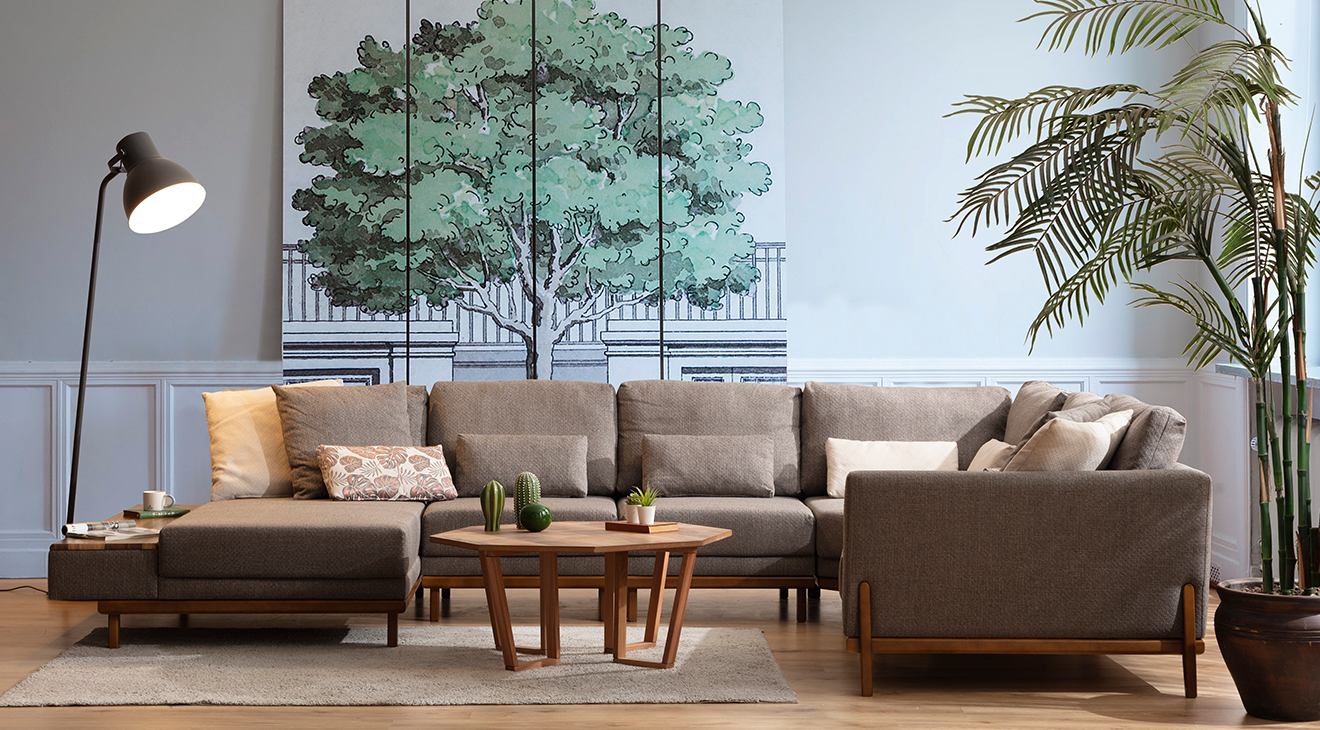 Argemon Sehpalı Modern Köşe Koltuk Takımı Modern Köşe Takımları