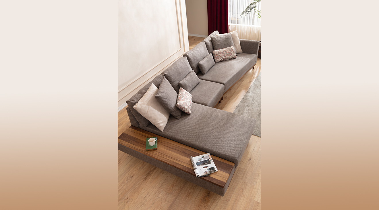 Argemon Sehpalı Modern Orta Köşe Koltuk Modern Köşe Takımları