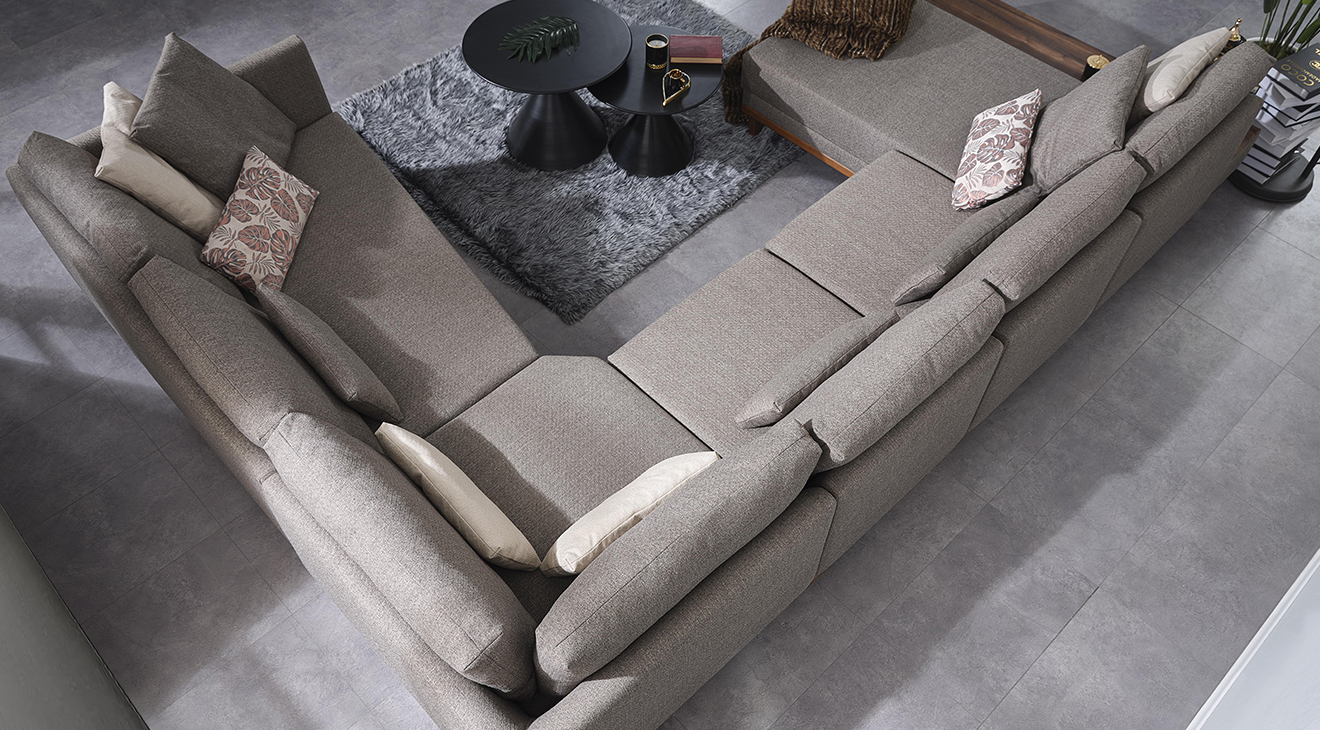 Argemon Sehpalı Köşe Koltuk Takımı Köşe Koltuk