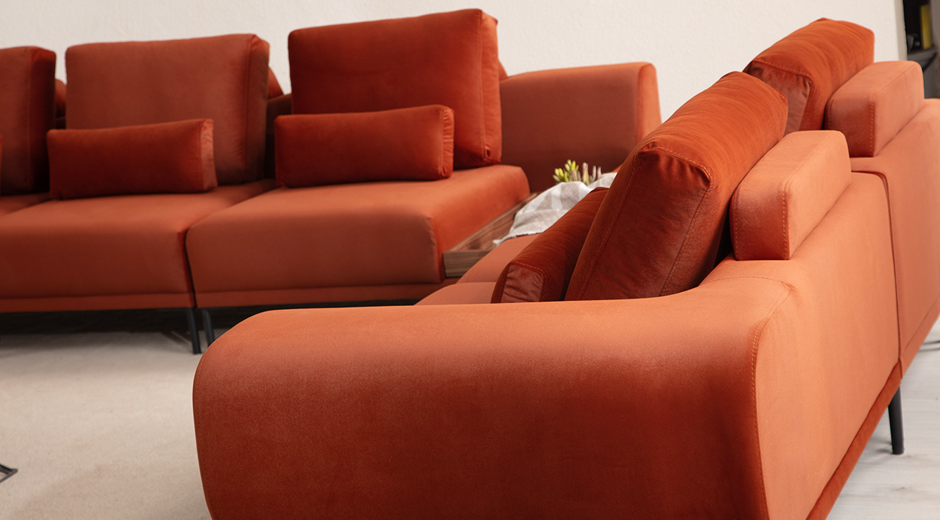 Calyx Sehpalı Modern Köşe Koltuk Takımı Modern Köşe Takımları