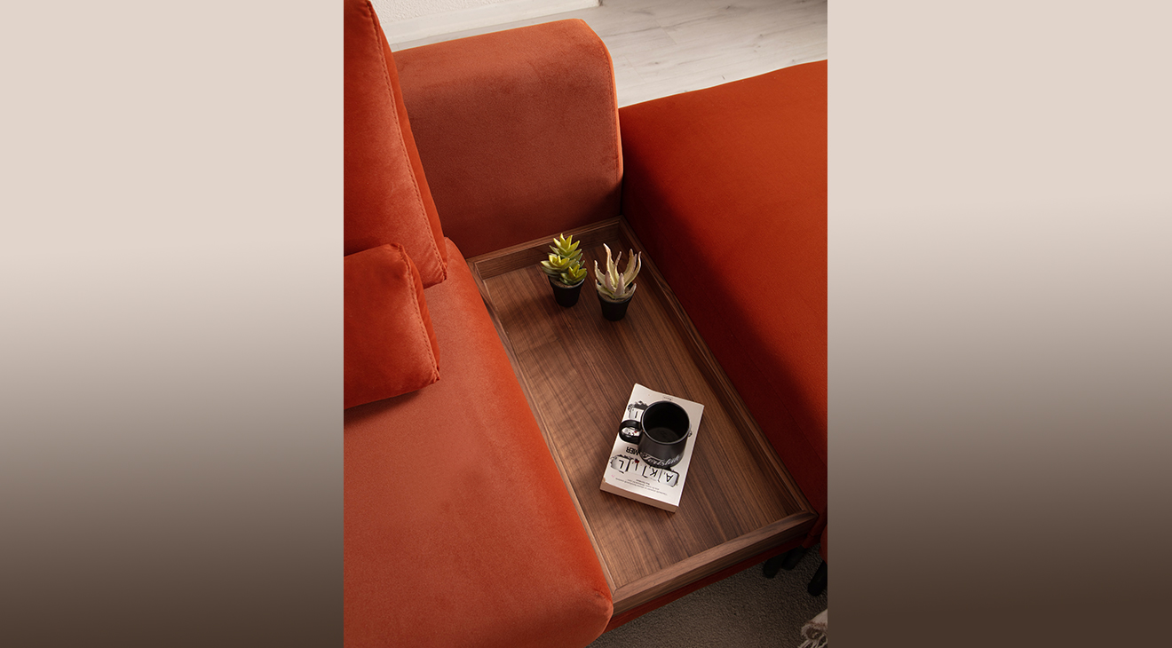 Calyx Sehpalı Modern Köşe Koltuk Takımı Modern Köşe Takımları