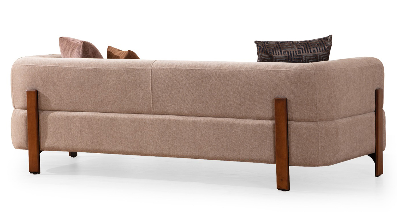 Cratos Modern Ahşap Ayaklı Koltuk Takımı Modern Koltuk Takımı