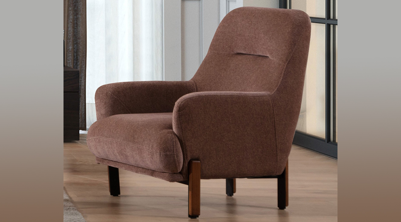 Cratos Modern Ahşap Ayaklı Koltuk Takımı Modern Koltuk Takımı