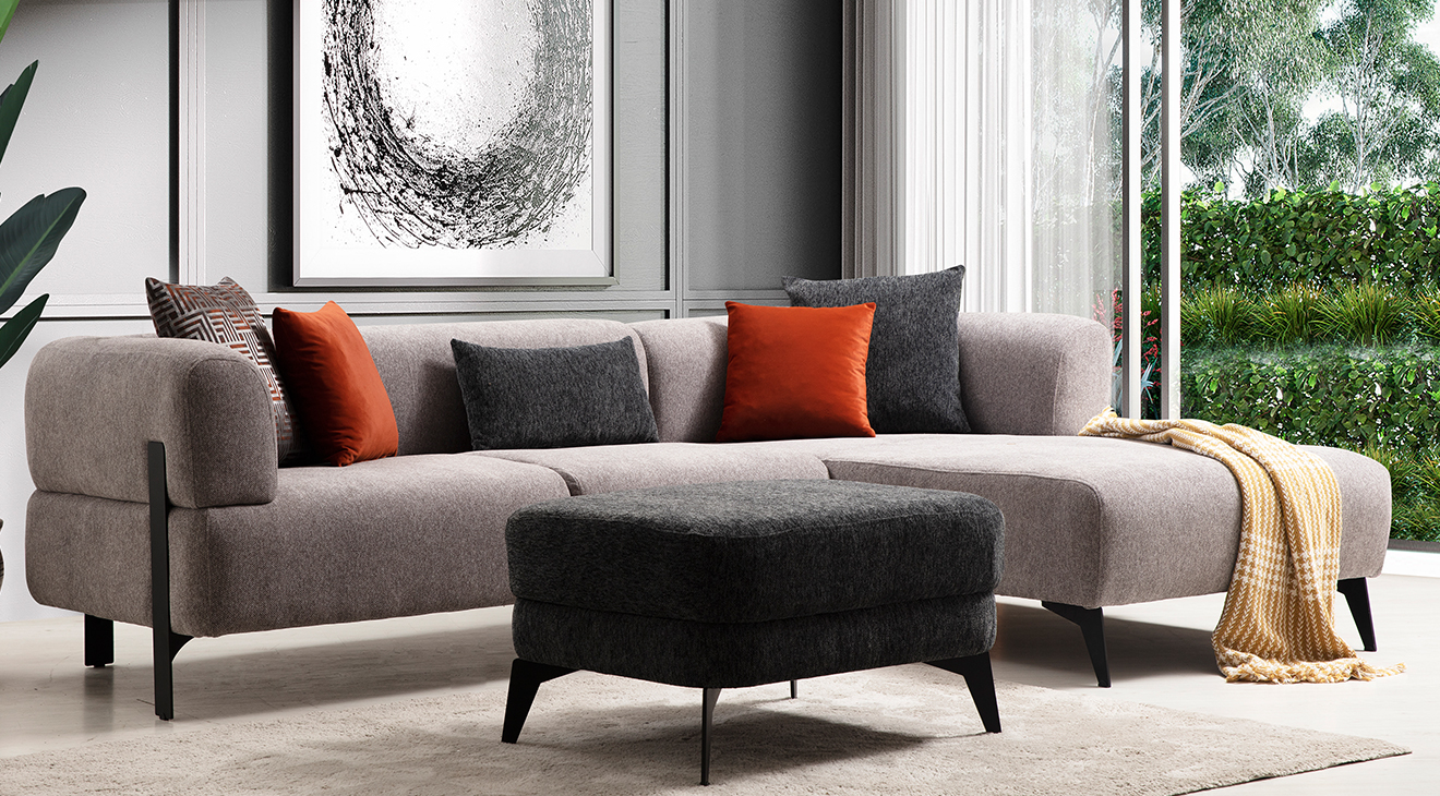 Cratos Köşe Koltuk Takımı Köşe Koltuk