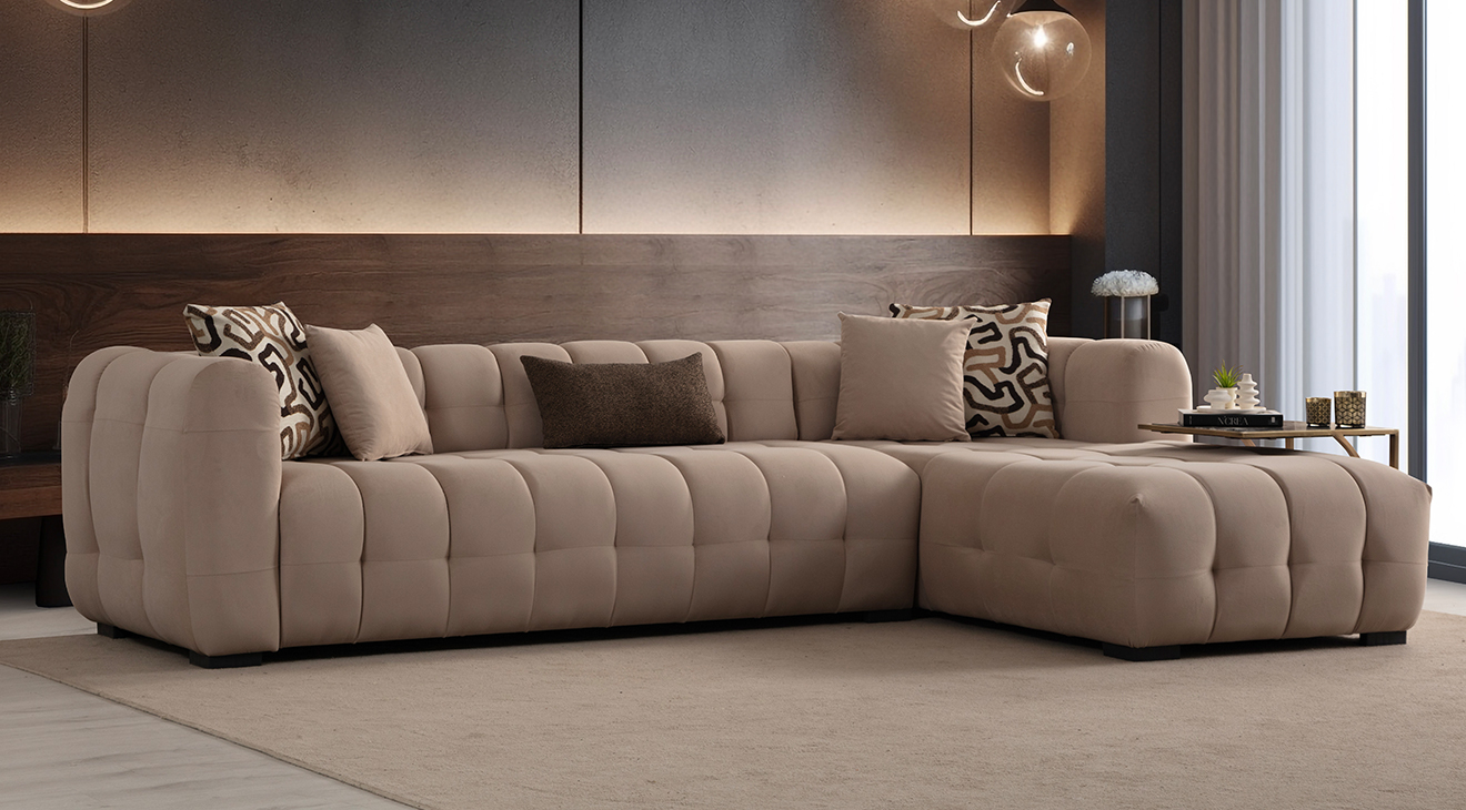 Estanze Modüler Köşe Koltuk Takımı Köşe Koltuk