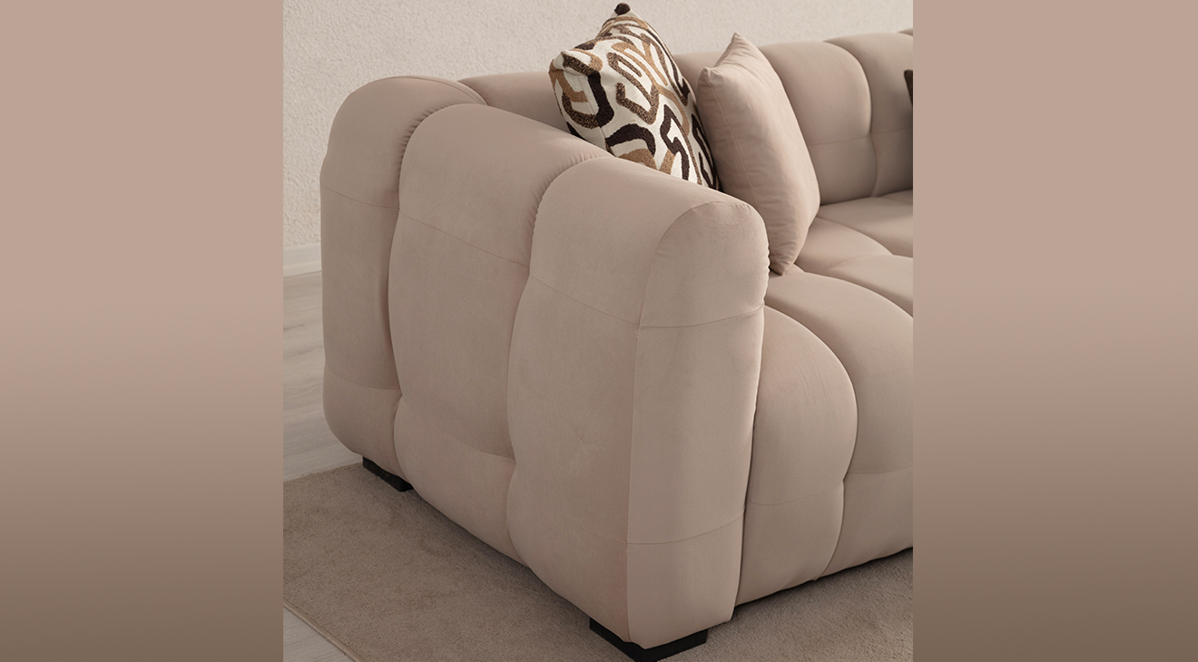 Estanze Modüler Köşe Koltuk Takımı Köşe Koltuk