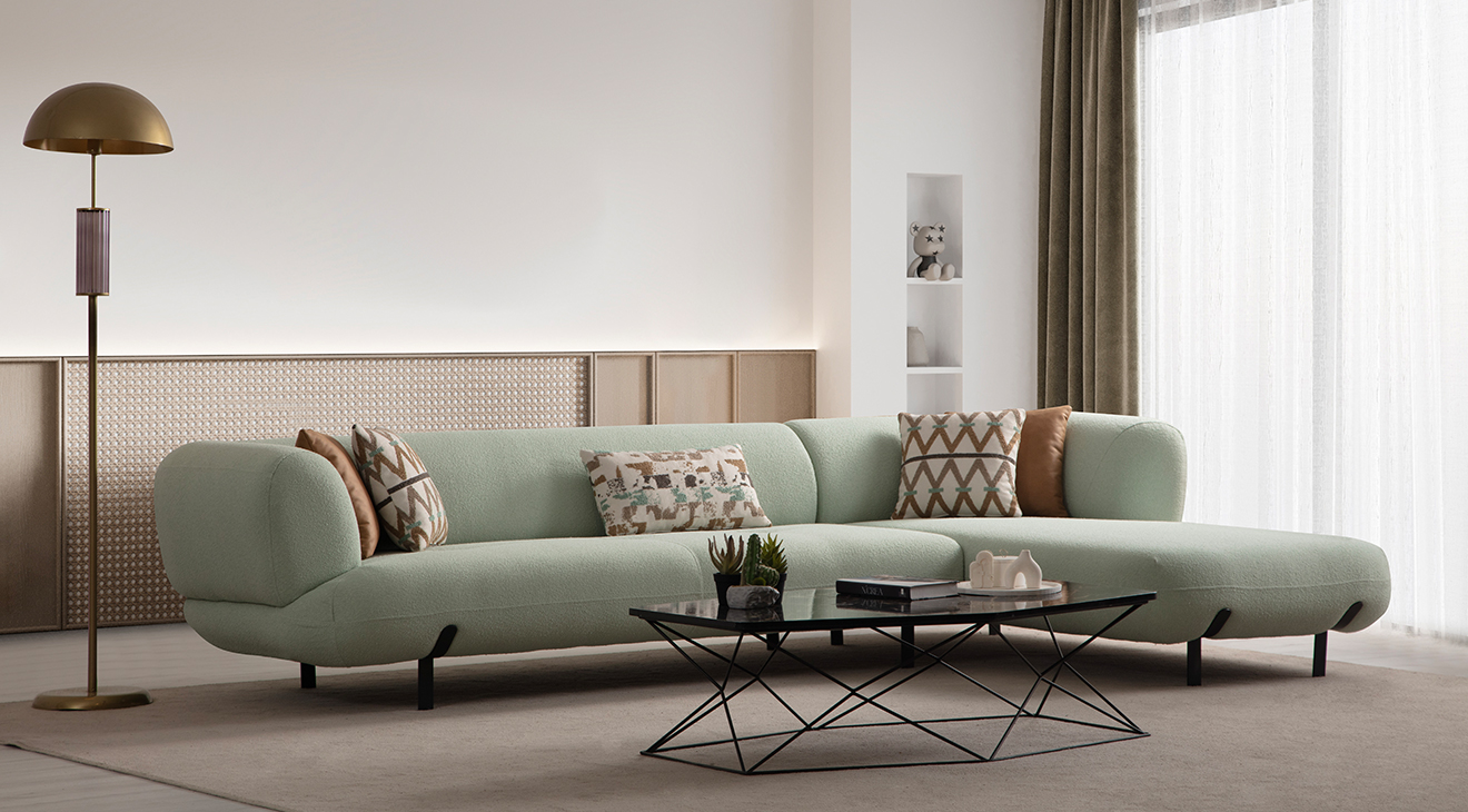 Manetti Relaks Modern Köşe Koltuk Takımı Modern Köşe Takımları