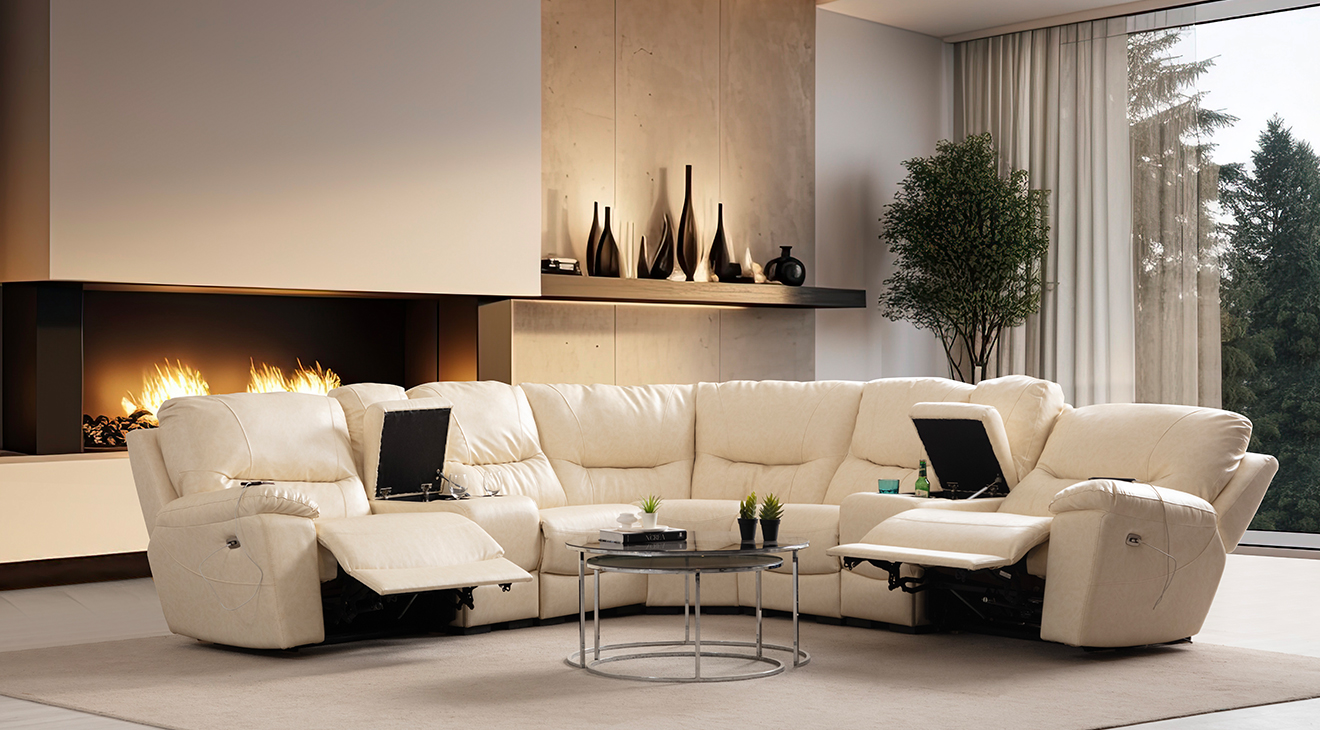 Ravella Modern Köşe Koltuk Takımı Modern Köşe Takımları