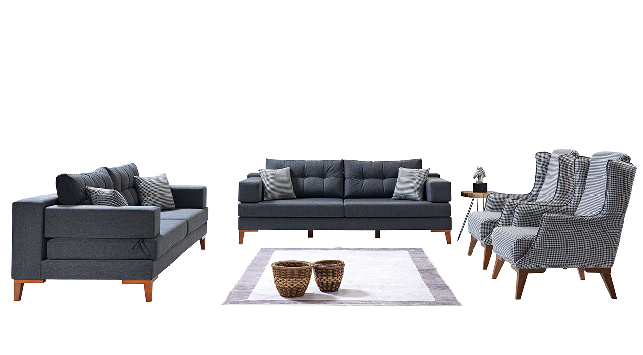 Arena Köşe Olabilen Modern Koltuk Takımı Modern Köşe Takımları