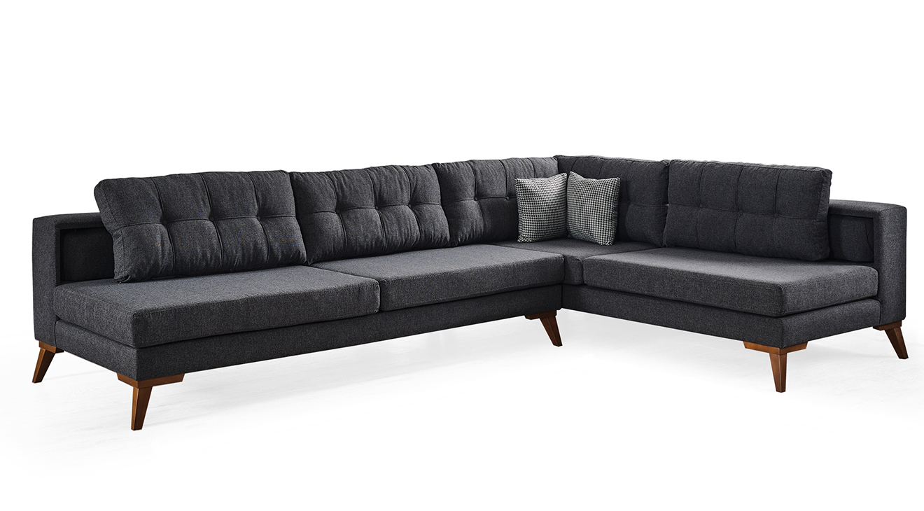 Arena Kanepe Olabilen Köşe Koltuk Takımı Köşe Koltuk