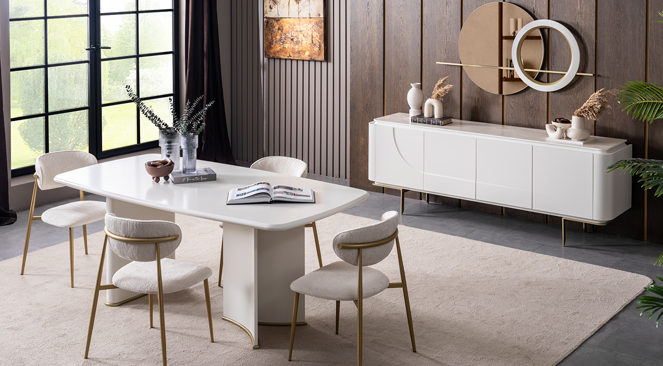 Lena Modern Yemek Odası Takımı Yemek Odası
