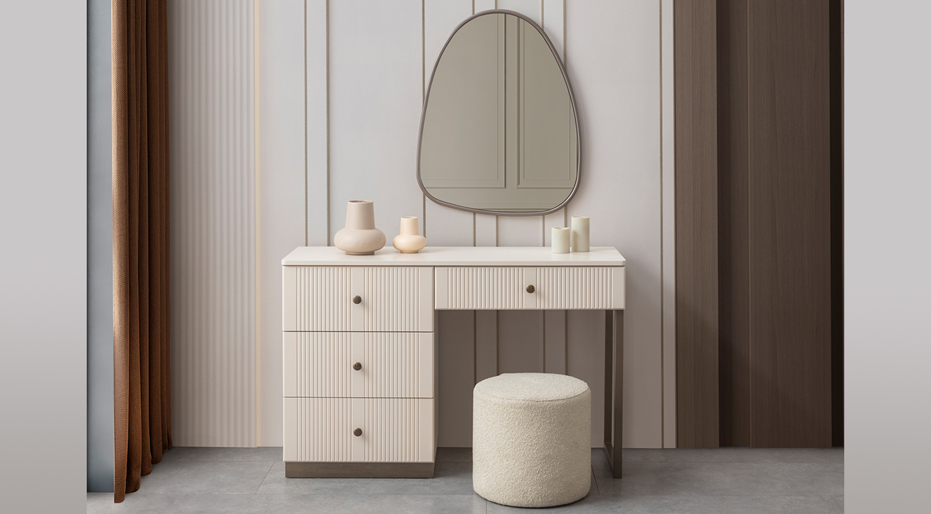 Antik 6 Kapaklı Aytaşı Yatak Odası Takımı Yatak Odası