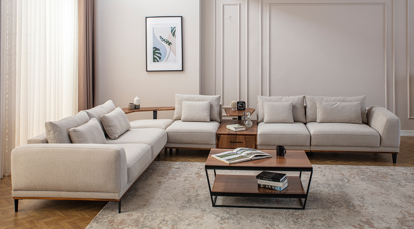 Konfor Köşe Koltuk Takımı Köşe Koltuk