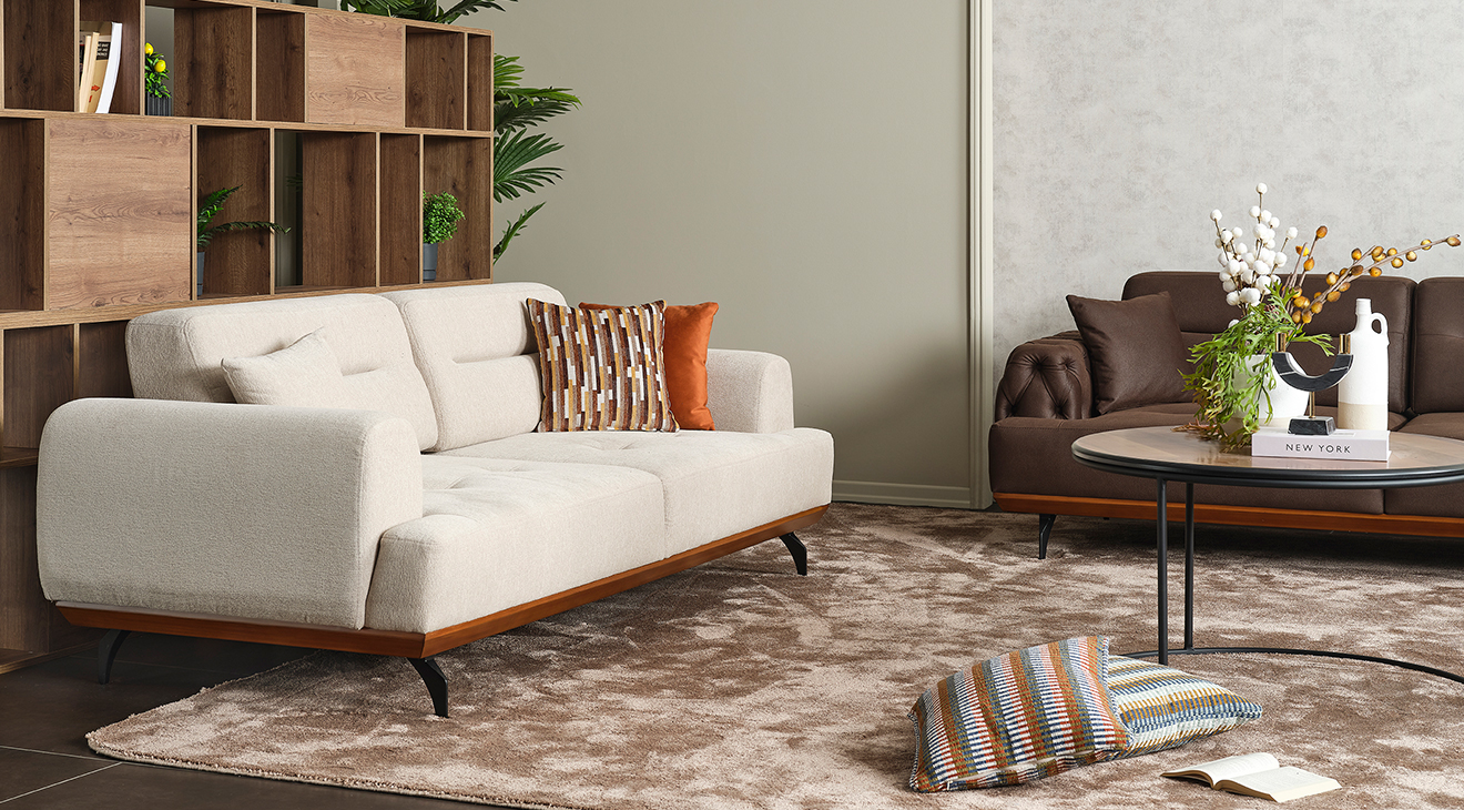 Dallas Yataklı Modern Koltuk Takımı Modern Koltuk Takımı