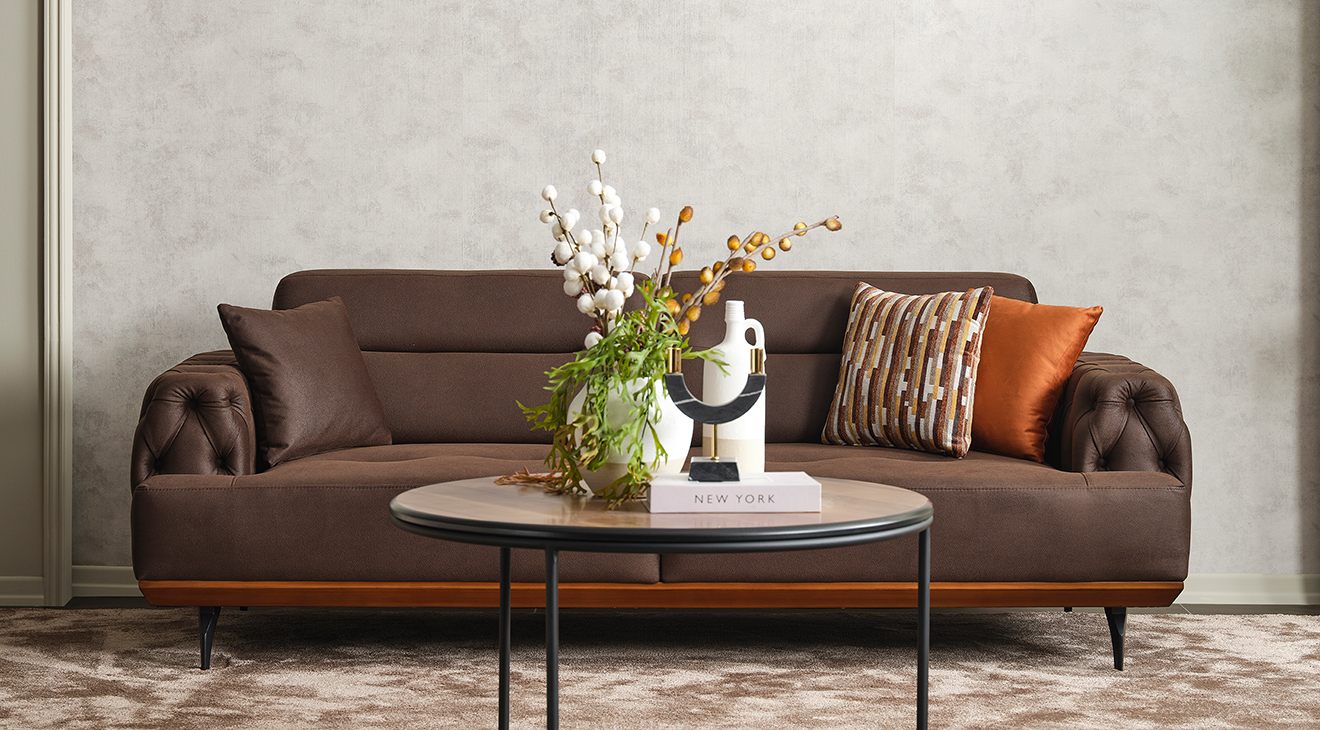 Dallas Yataklı Modern Koltuk Takımı Modern Koltuk Takımı